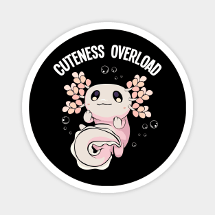 Axolotl - Cuteness Overload Kawaii Lurch Magnet